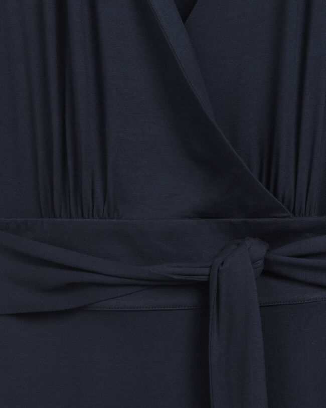 Jerseykankainen kietaisumekko