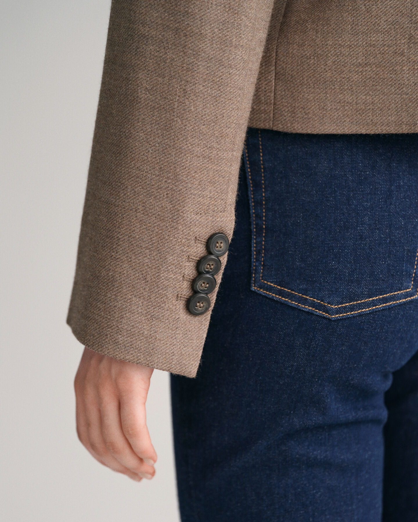 Vajaamittainen villableiseritakki