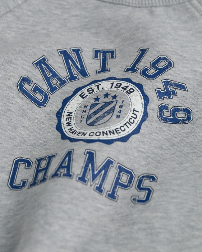 Kids-malliston Graphic-collegepaita, py&ouml;re&auml; p&auml;&auml;ntie