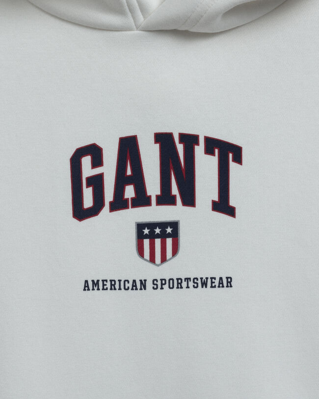 Teens-malliston Retro Shield ‑huppari