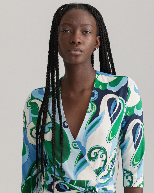 Paisley-kuvioitu shortsihaalari