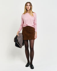 Ohut pyöreäkauluksellinen neulepusero