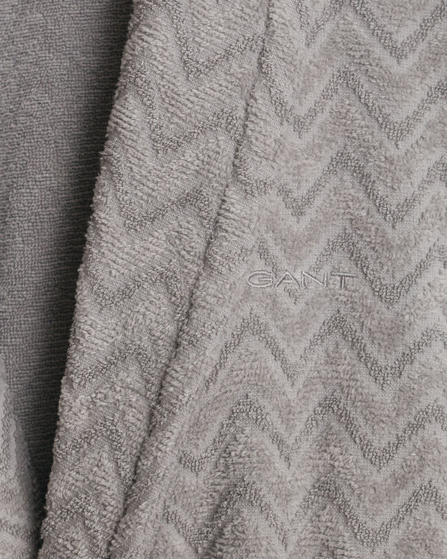 Kalanruotokuvioinen jacquard-kylpytakki