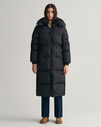 Kokopitkä untuvatakki