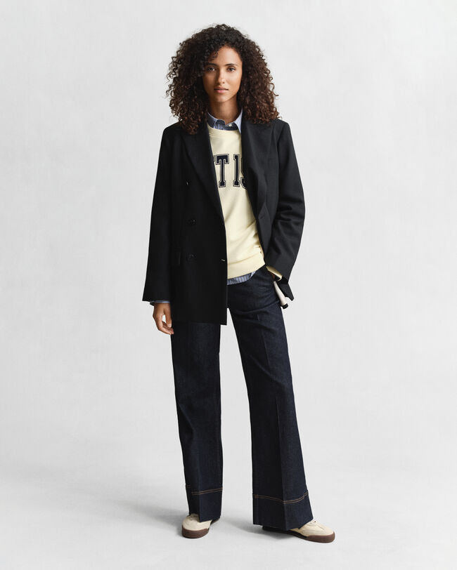 Graphic-collegepaita, pyöreä pääntie