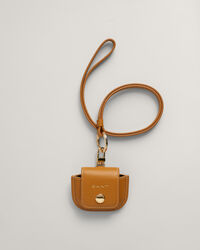 Nahkainen kaulapussi