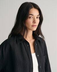 Oversized fit -mitoitettu pellavapaita