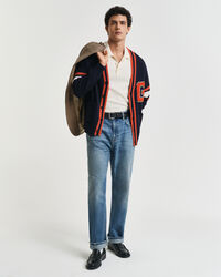 Kohopintainen puuvillapikeepaita