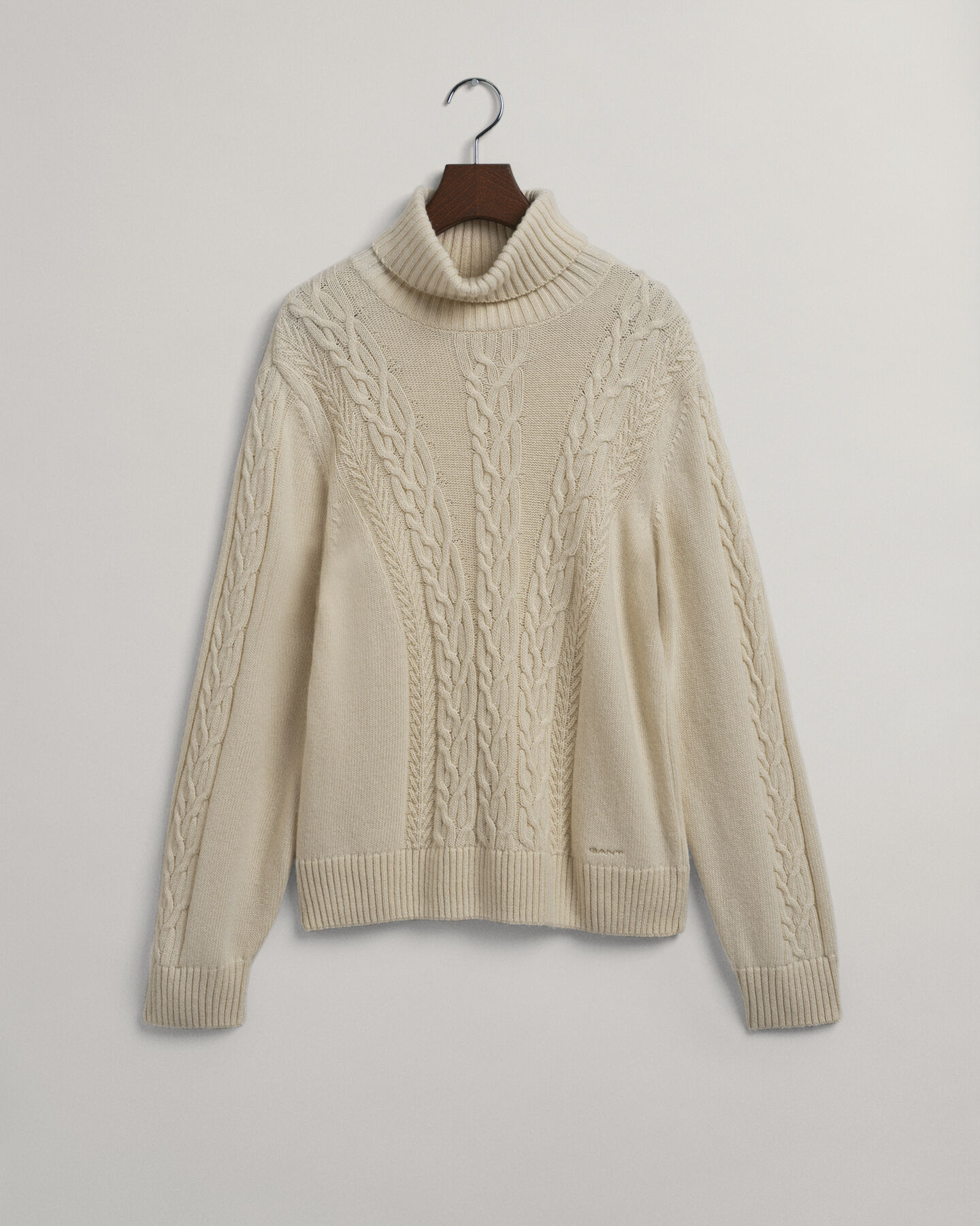 Teen Girls ‑malliston paksu palmikkokuvioitu pooloneulepusero