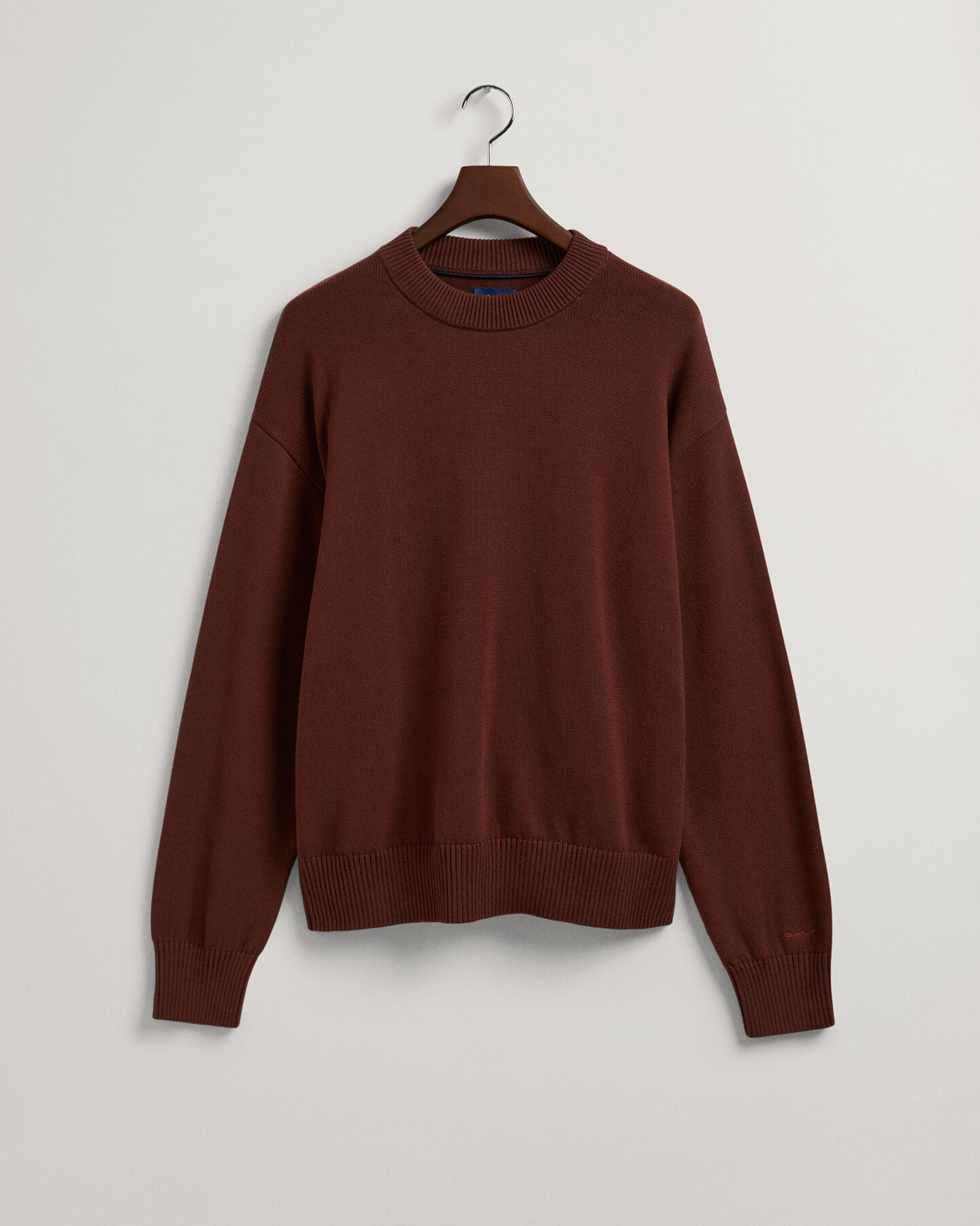 Supima-puuvillaneulepusero, py&ouml;re&auml; p&auml;&auml;ntie