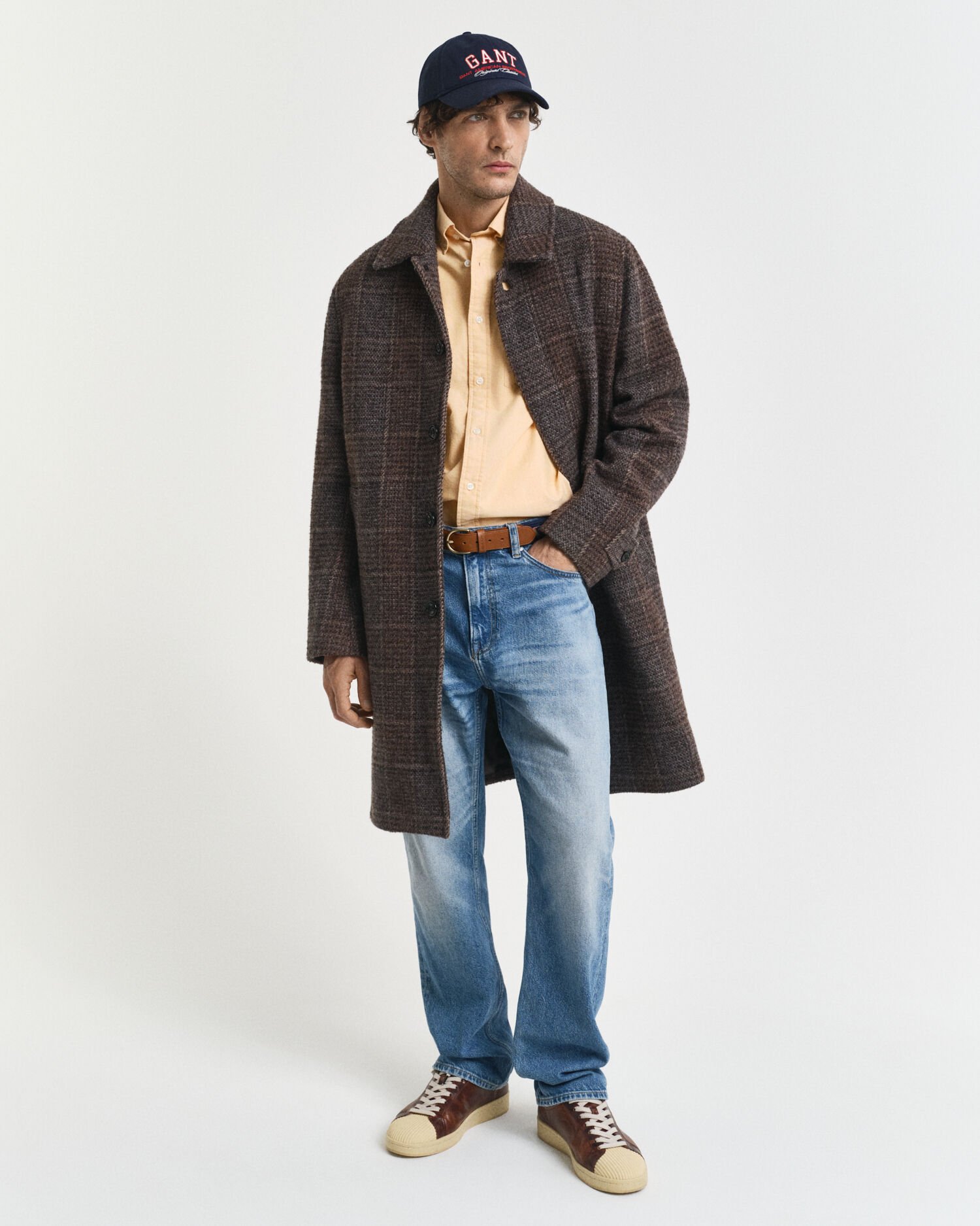 Regular fit ‑mitoitettu klassinen oxford-paita