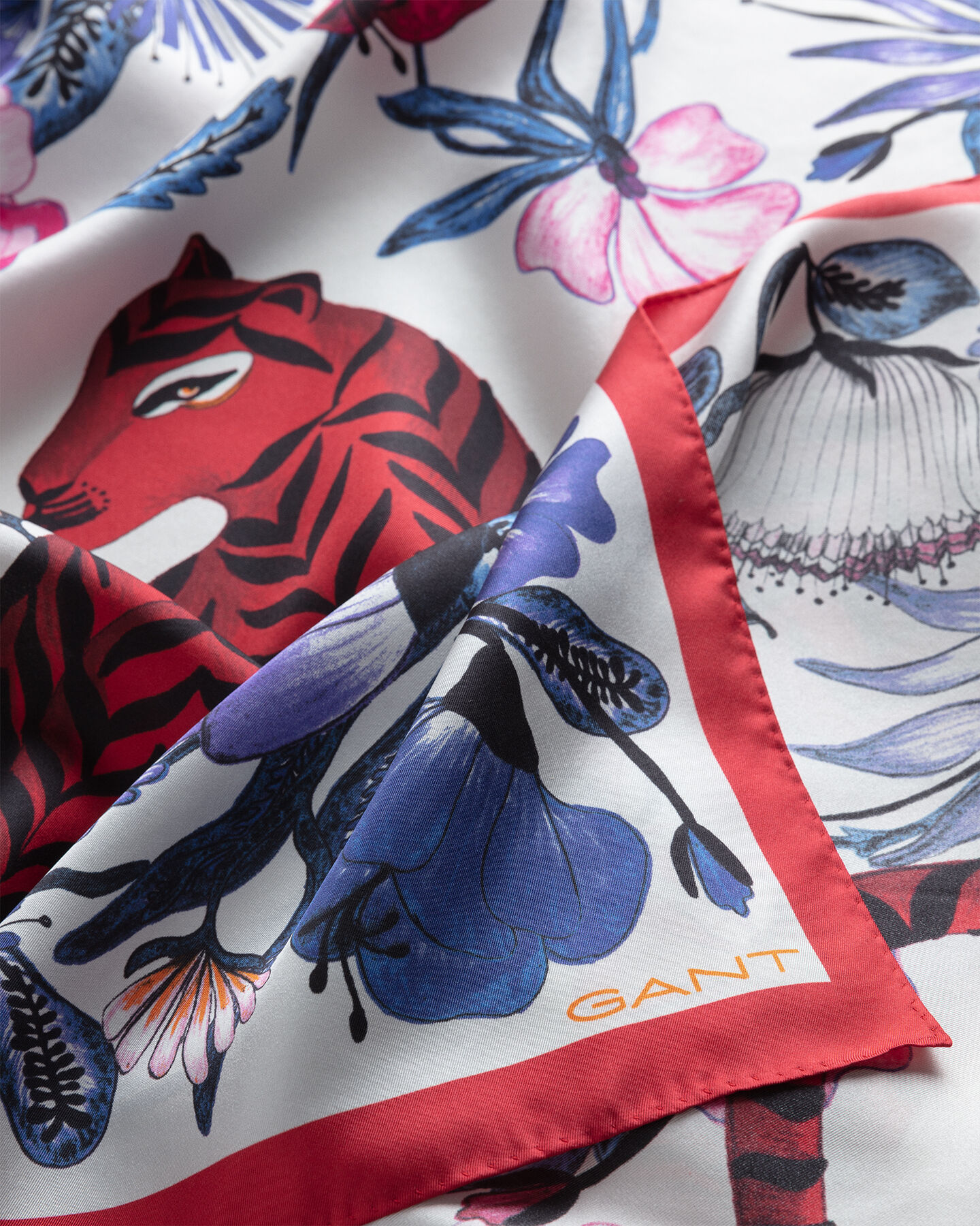 Tiger Flower ‑silkkihuivi