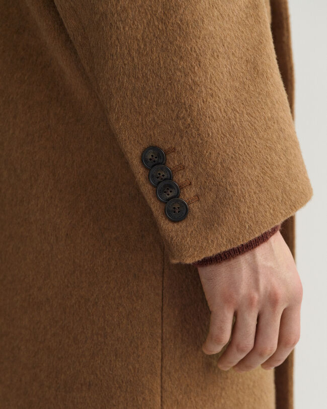 Oversized fit ‑mitoitettu villakangastakki