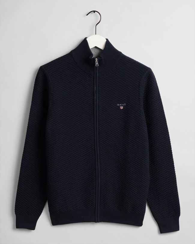 Triangle Texture ‑vetoketjuneulepusero