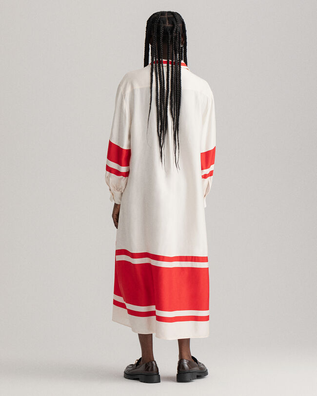 Raidallinen Detail-mekko