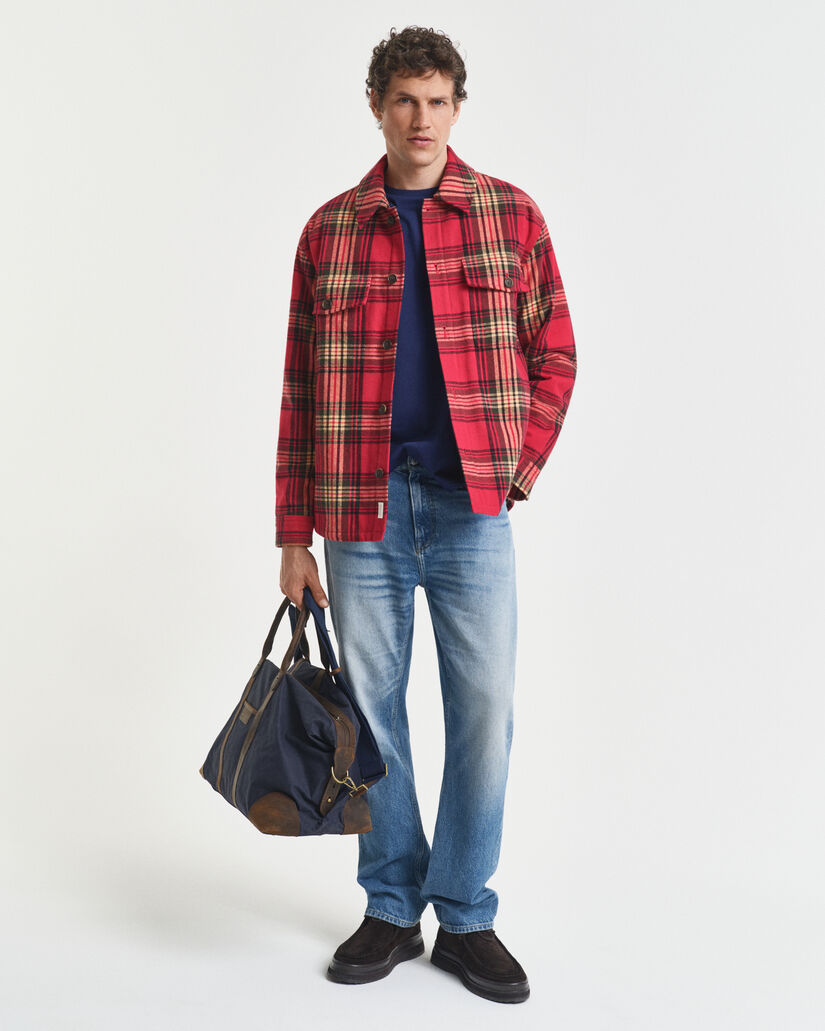 Regular fit ‑mitoitettu Shield-t‑paita