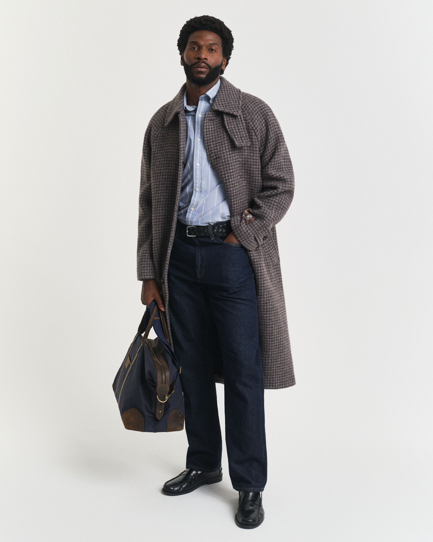 Straight fit ‑mitoitetut farkut