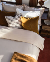 Border Monogram ‑tyynyliina