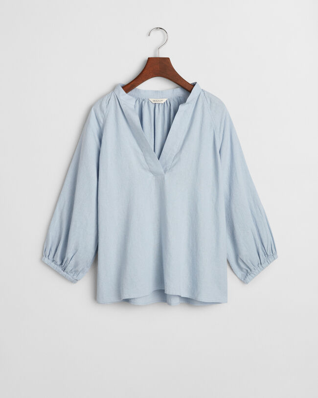 Lyhythihainen pellavapusero