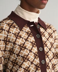 G Patterned ‑jacquard-pikeeneulepusero