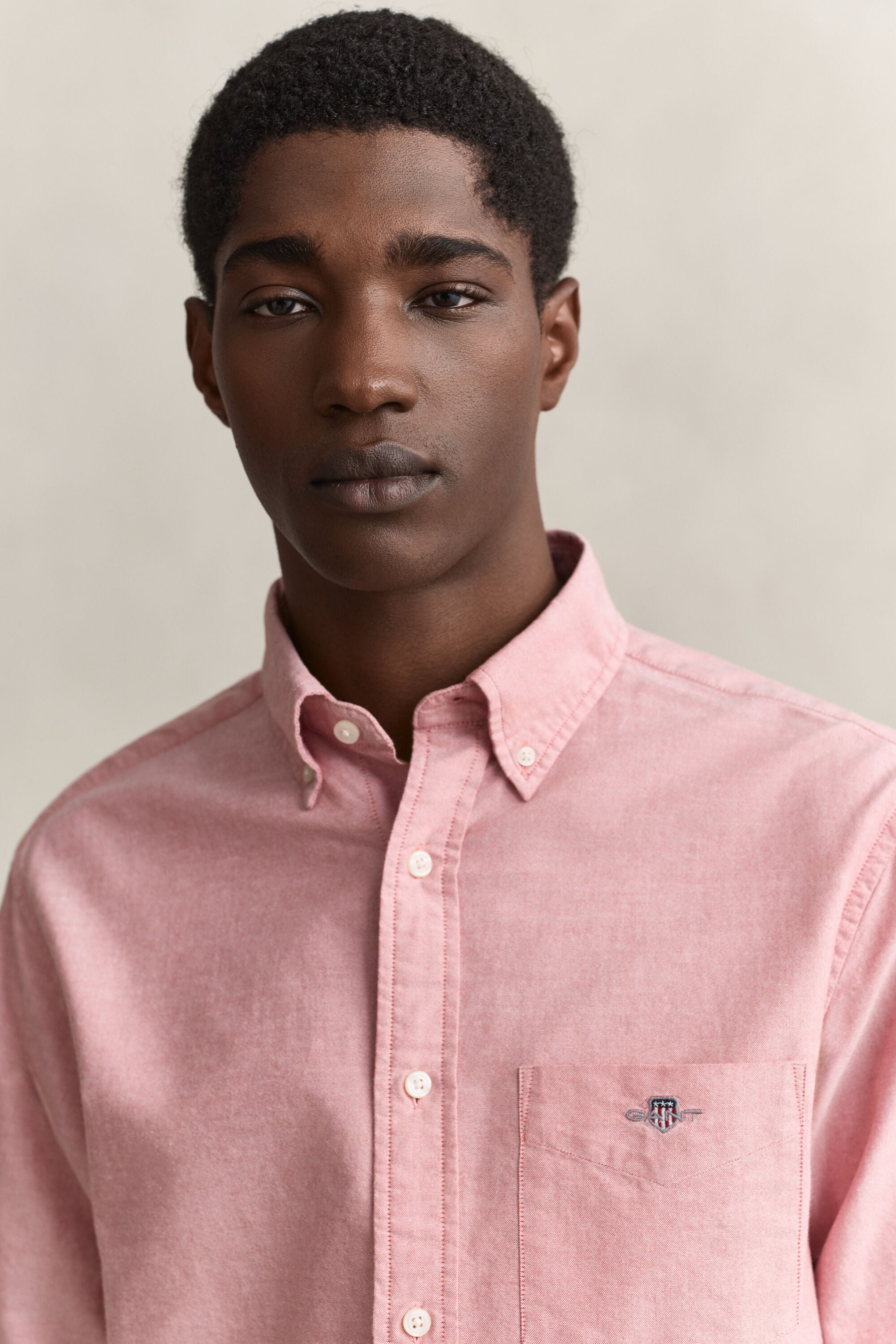 Regular fit ‑mitoitettu klassinen oxford-paita