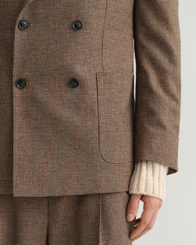 Kukonaskelkuvioinen bleiseri