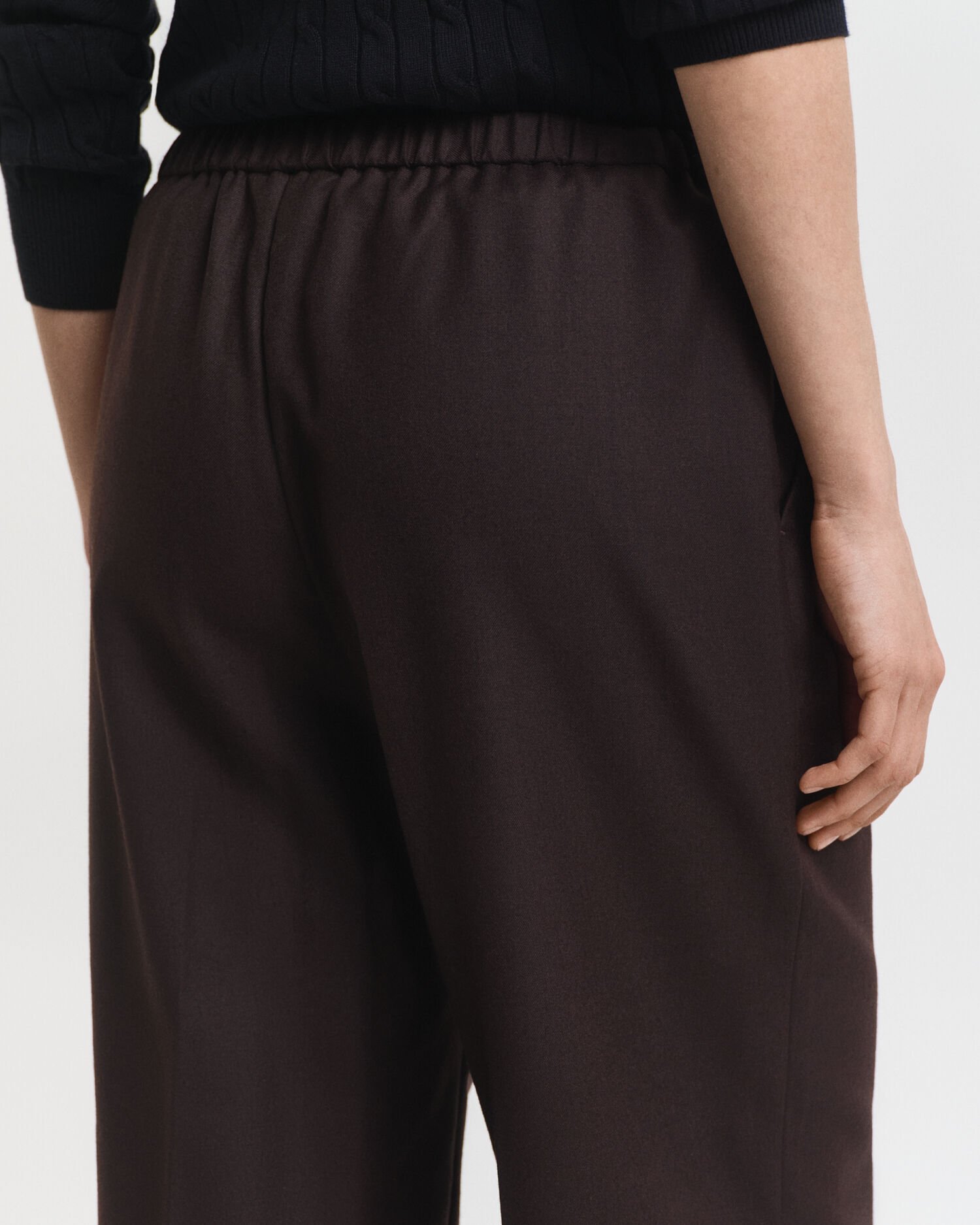 Vetoketjuttomat villasekoitehousut