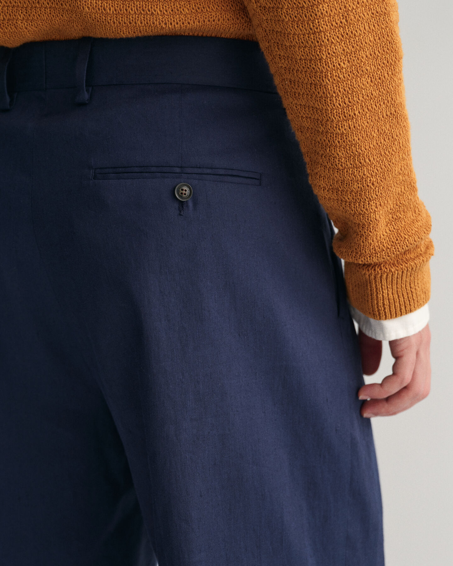 Puuvilla-pellavaiset pukushortsit