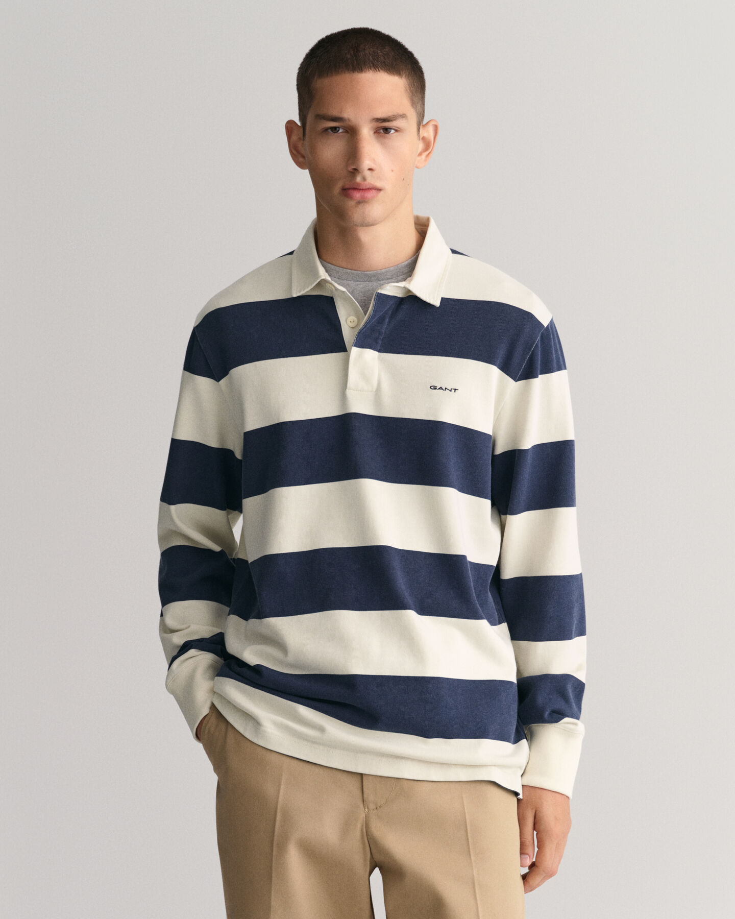 Leveäraitainen Heavy Rugger ‑paita