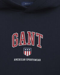 Teens-malliston Retro Shield ‑huppari