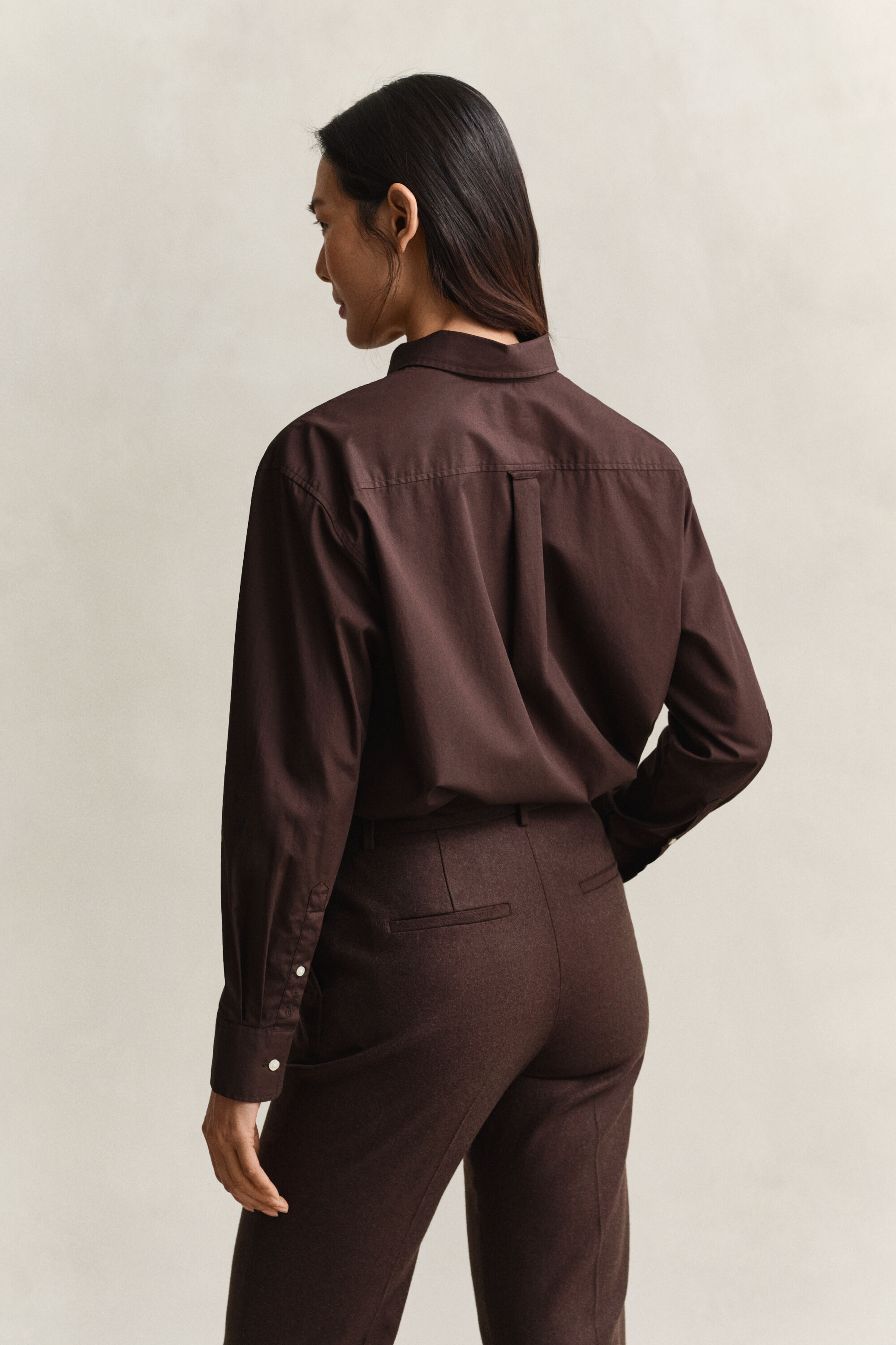 Relaxed fit ‑mitoitettu Classic-popliinipaita