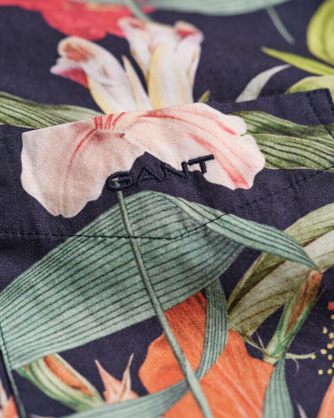 Teen Boys -malliston lyhythihainen Tropical-printtipaita