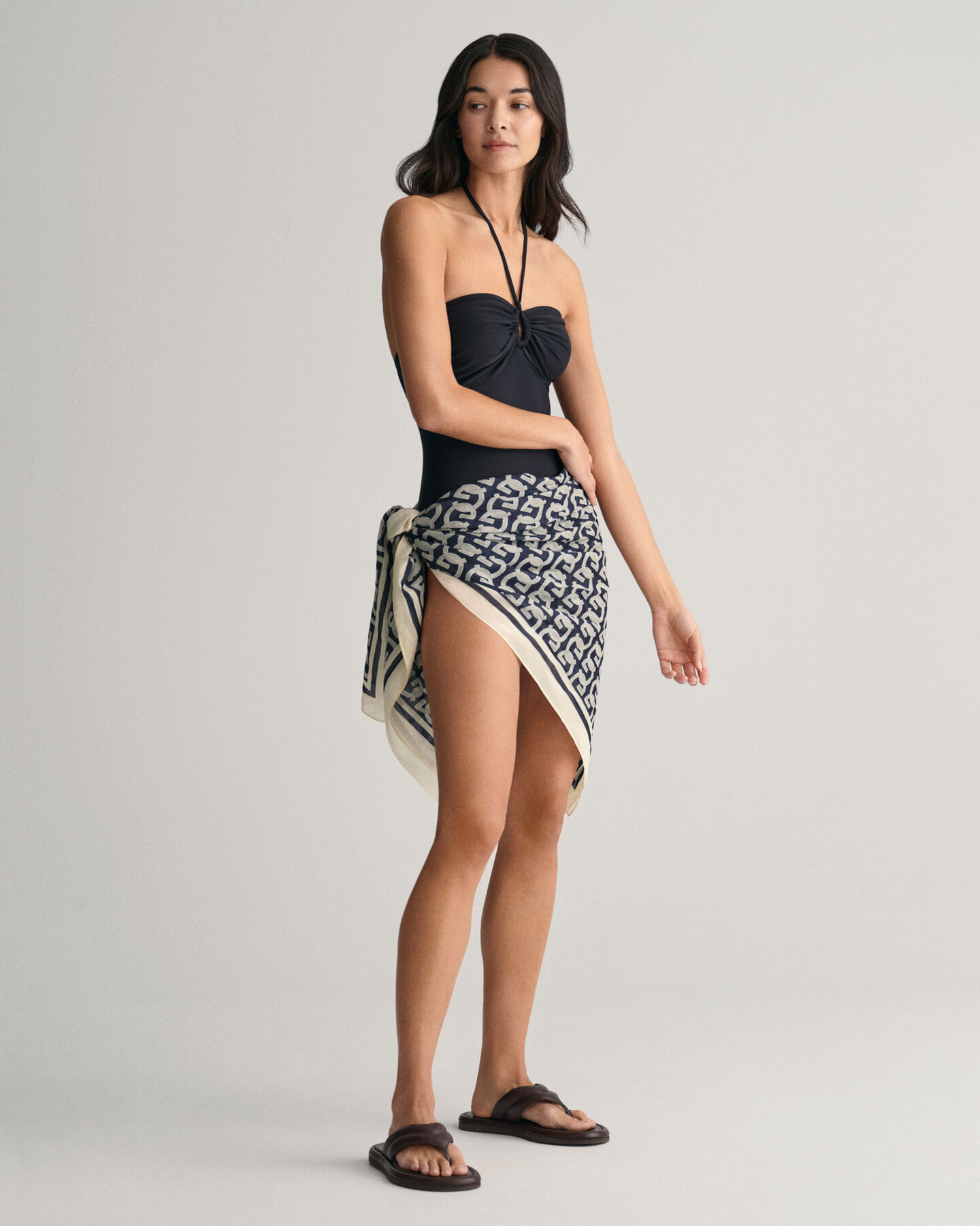 G Pattern ‑puuvilla‑silkkisaronki