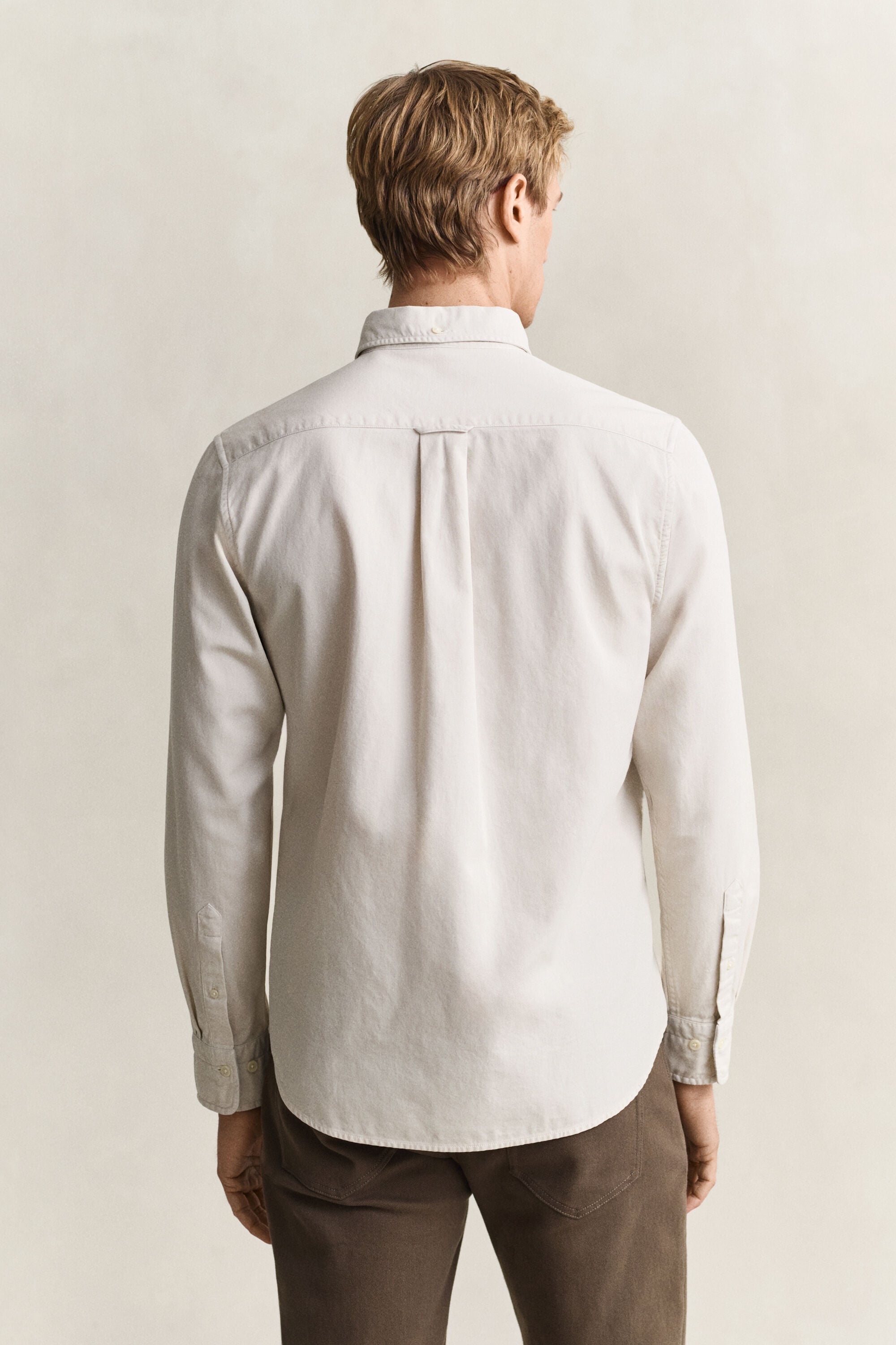 Regular fit ‑mitoitettu tvillipaita