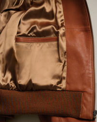 Wrangler x GANT ‑malliston nahkatakki