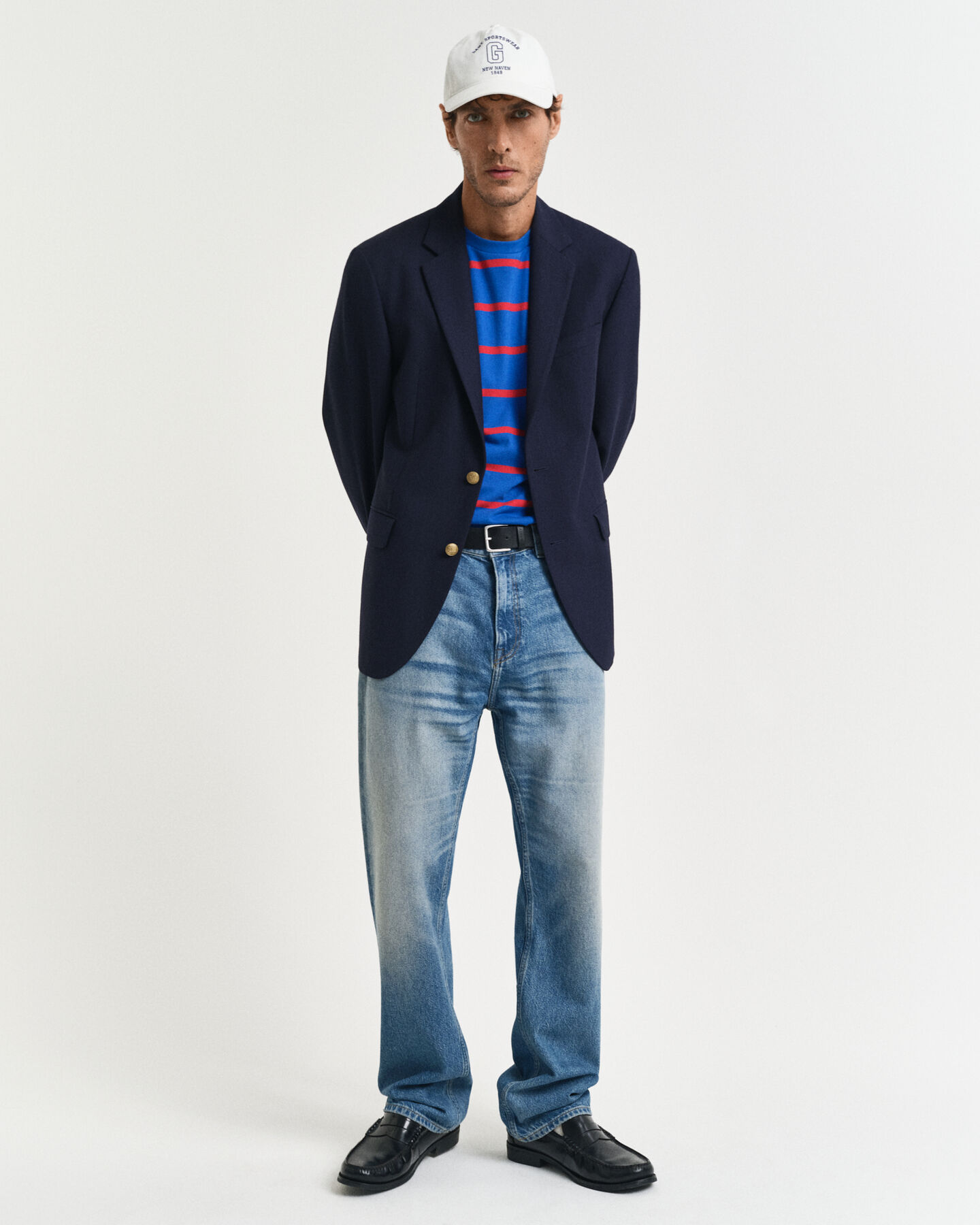 Raidallinen t‑paita