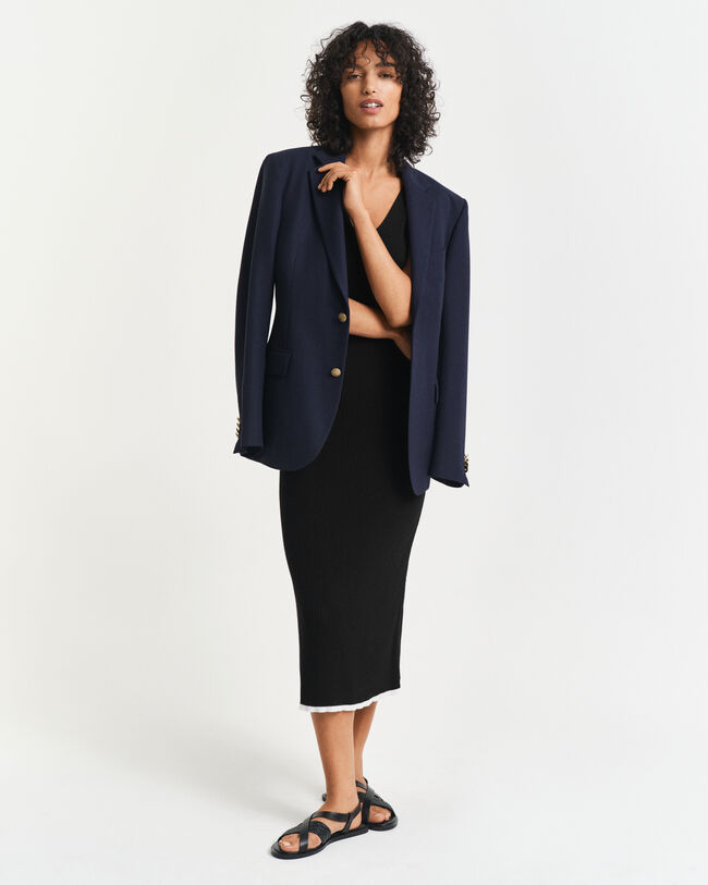 Olkainmekko joustinneuletta