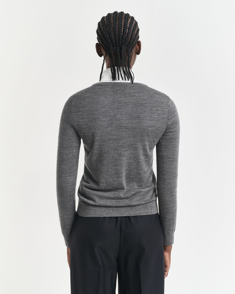 Merinovillainen neuletakki