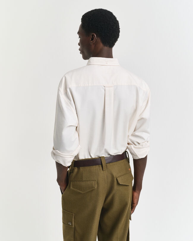 Relaxed fit ‑mitoitettu US Oxford -paita