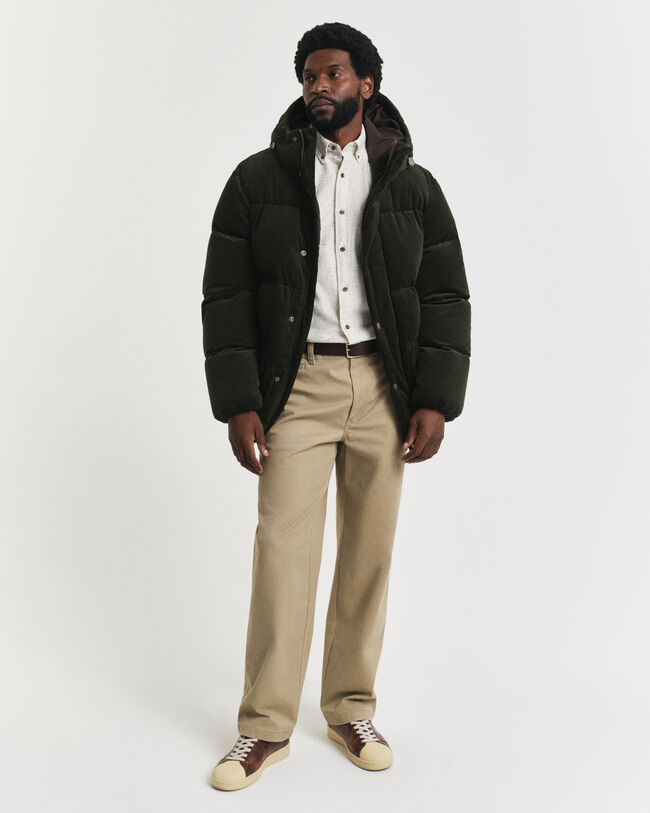 Regular fit ‑mitoitettu nyppyflanellipaita