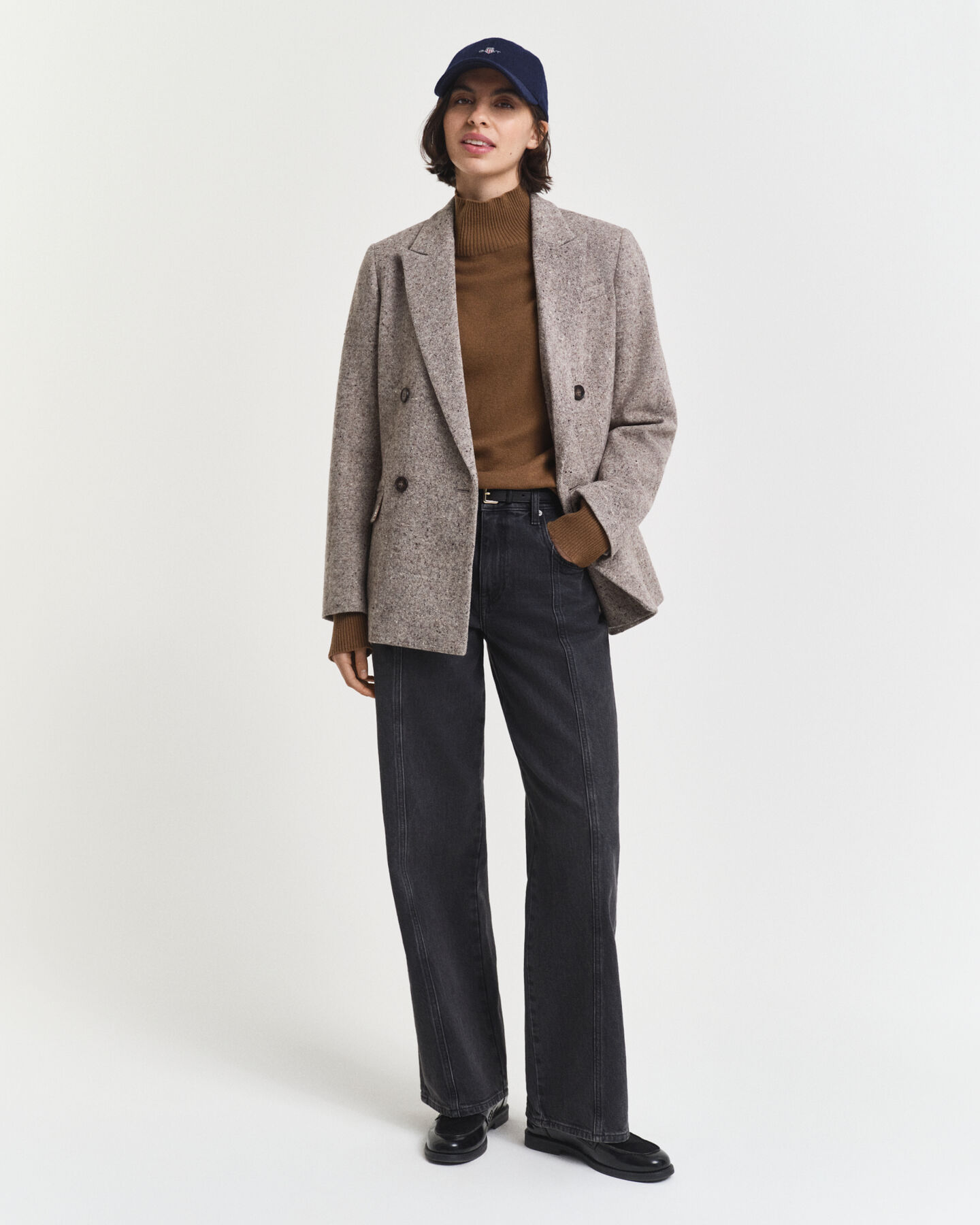 Karitsanvillainen pooloneulepusero