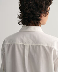 Relaxed&nbsp;fit ‑mitoitettu lyhythihainen paita puuvilla-silkkisekoitetta