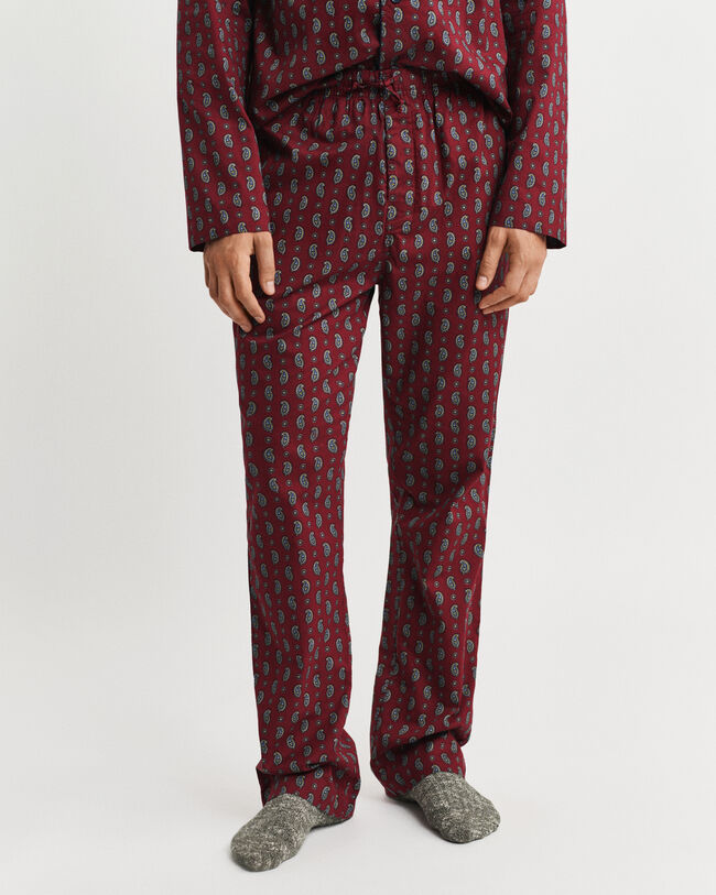 Paisley-pyjama lahjapakkauksessa