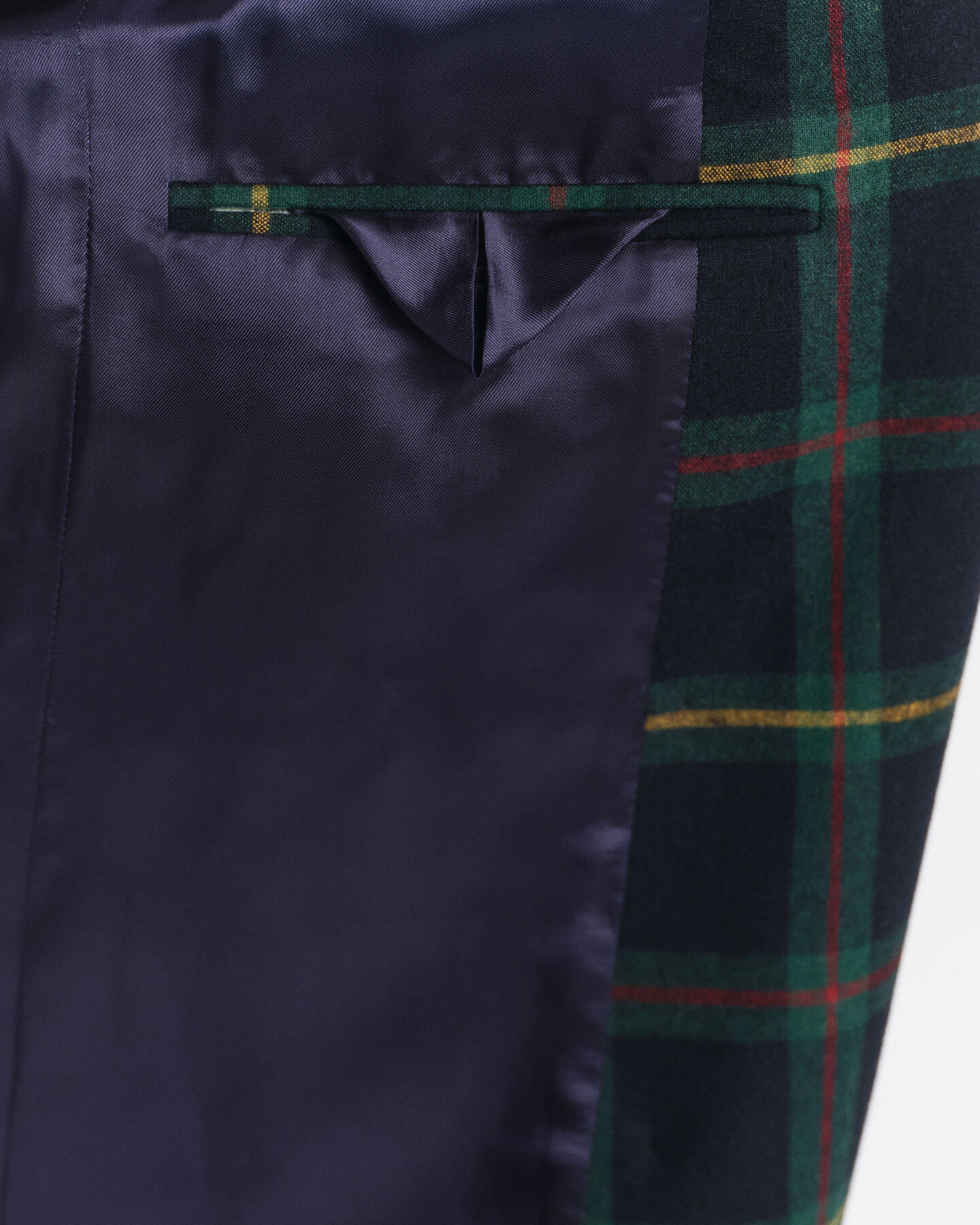 Regular fit ‑mitoitettu ruudullinen bleiseri