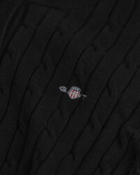 Joustopuuvillainen Shield-palmikkoneuletakki