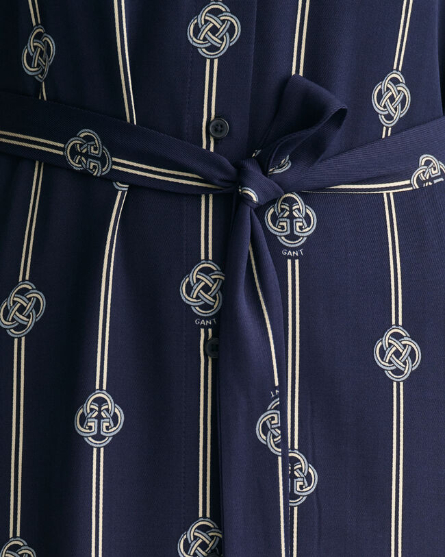 Lyhythihainen printtikuvioitu paitamekko