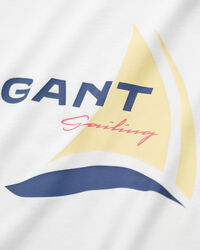 Teens-malliston GANT Sailing -printti-t‑paita