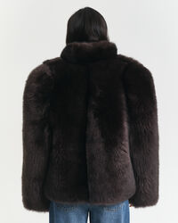Shearling-takki