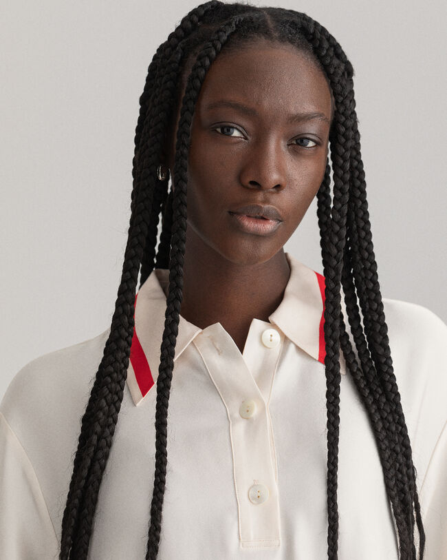 Raidallinen Detail-mekko