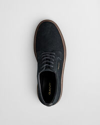 Varrettomat mokkanahkaiset Kinzoon-nauhakengät